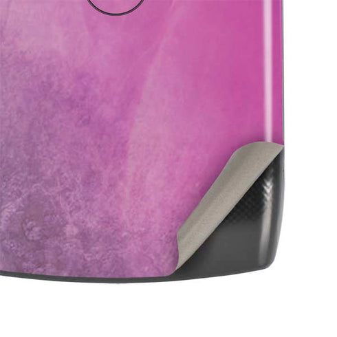 Purple Space Marble Motorola RAZR Skin