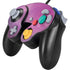 Purple Space Marble Nintendo GameCube Controller Skin