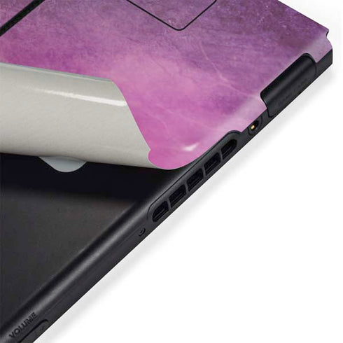 Purple Space Marble Nintendo Switch Bundle Skin
