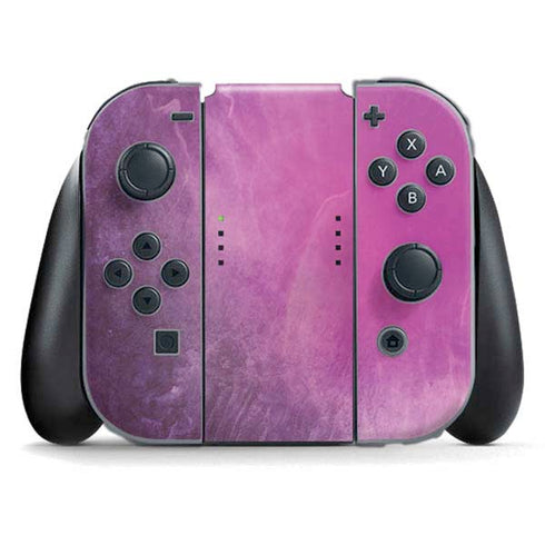 Purple Space Marble Nintendo Switch (2017-2021) Joy-Con Controller Skin