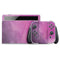 Purple Space Marble Nintendo Switch OLED (2021) Skin