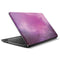 Purple Space Marble HP Notebook Skin