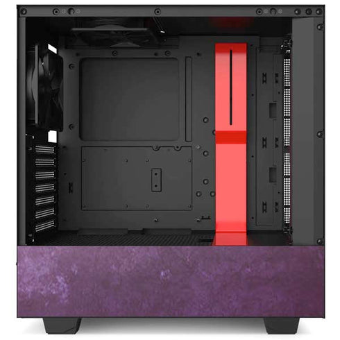 Purple Space Marble NZXT H510 Compact ATX Mid-Tower Case Skin