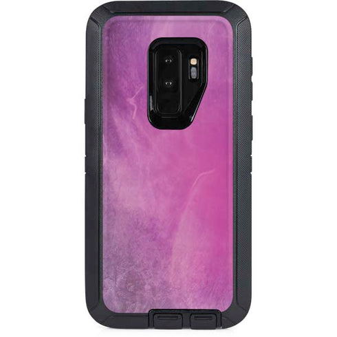 Purple Space Marble Otterbox Defender Galaxy Skin