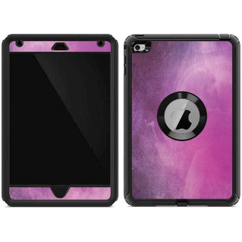 Purple Space Marble Otterbox Defender iPad Skin