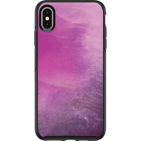 Purple Space Marble Otterbox Symmetry iPhone Skin