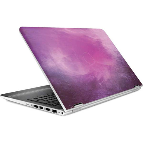 Purple Space Marble HP Pavilion Skin