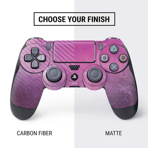 Purple Space Marble PS4 Controller Skin