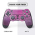 Purple Space Marble PS4 Controller Skin