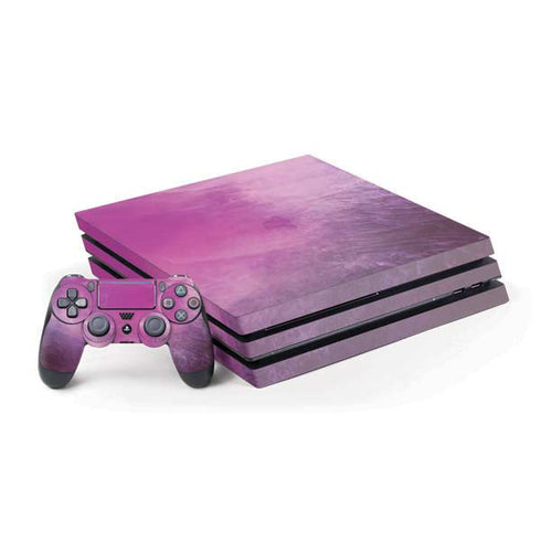 Purple Space Marble PS4 Pro Bundle Skin