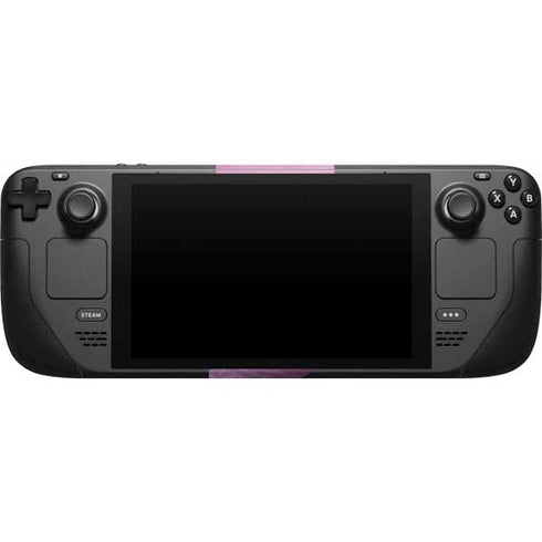 Purple Space Marble Steam Deck Handheld Gaming Computer Skin