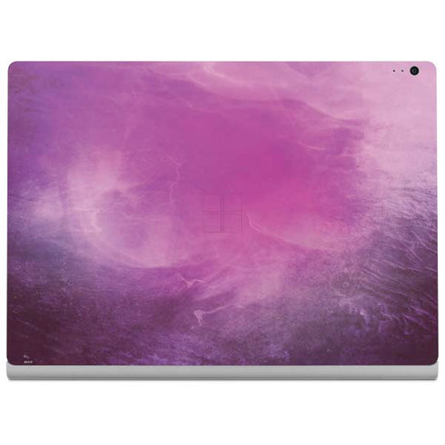 Purple Space Marble Surface Book 2 13.5in Skin