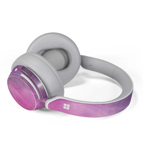 Purple Space Marble Surface Headphones Skin