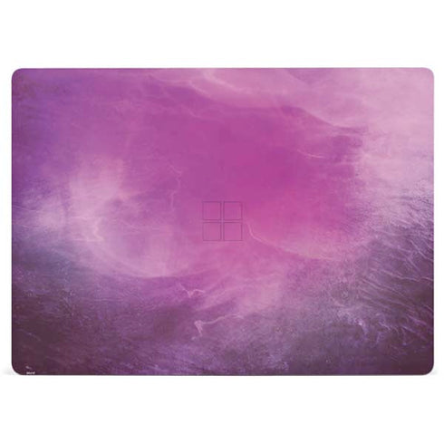Purple Space Marble Surface Laptop 3 13.5in Skin