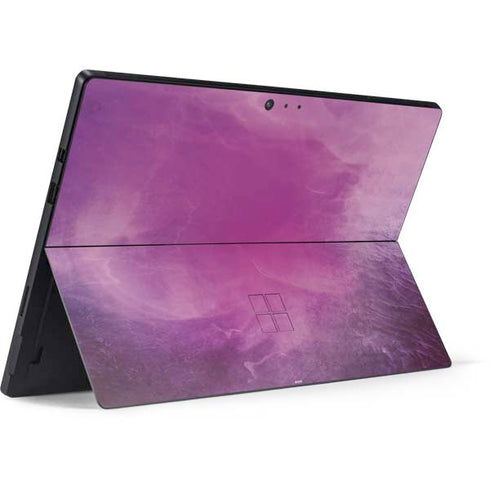 Purple Space Marble Surface Pro 6 Skin