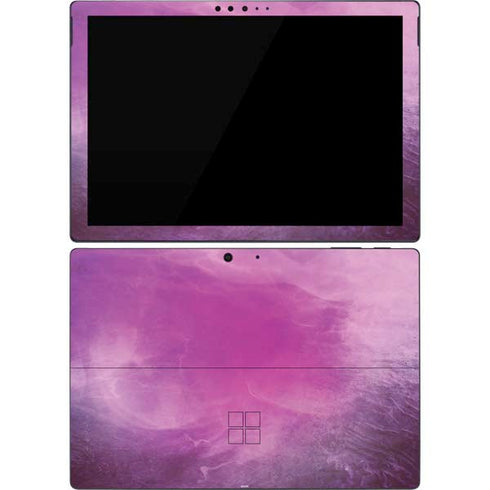 Purple Space Marble Surface Pro 7 Skin