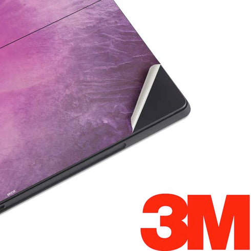 Purple Space Marble Surface Pro 7 Skin