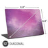 Purple Space Marble Universal Laptop 12in (9.8 x 6.8in) Skin