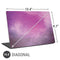 Purple Space Marble Universal Laptop 16.6in (13.4 x 9.7in) Skin