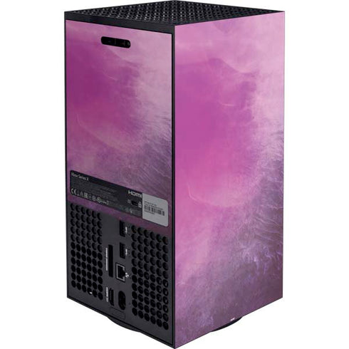 Purple Space Marble Xbox Series X Bundle Skin