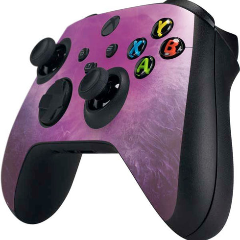 Purple Space Marble Xbox Series X Controller Skin