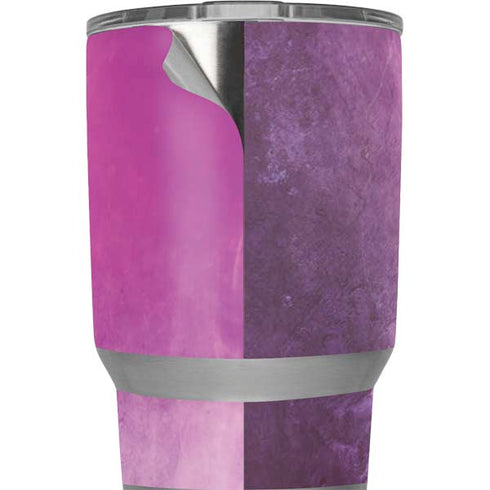 Purple Space Marble Yeti 20oz Tumbler Skin
