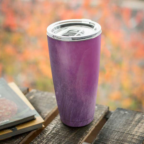 Purple Space Marble Yeti 20oz Tumbler Skin