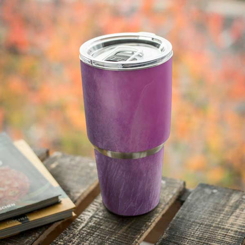 Purple Space Marble Yeti 30oz Rambler Tumbler Skin