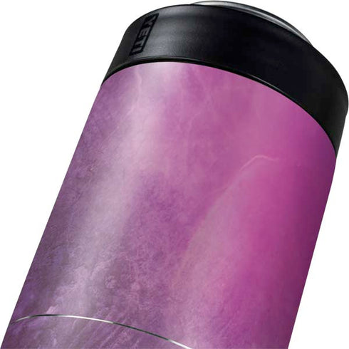 Purple Space Marble Yeti Colster Can Insulator Skin