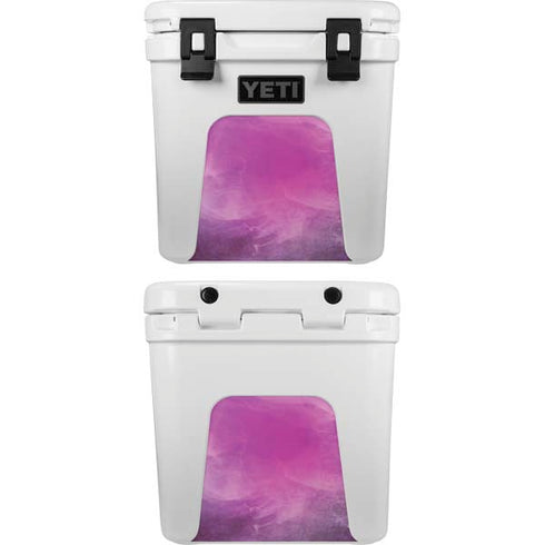 Purple Space Marble YETI Roadie 24 Hard Cooler Skin