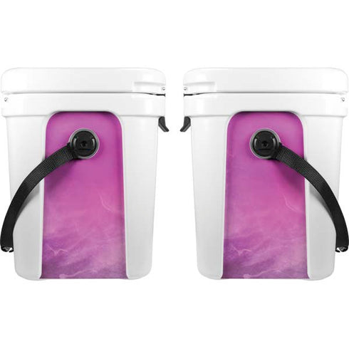 Purple Space Marble YETI Roadie 24 Hard Cooler Skin