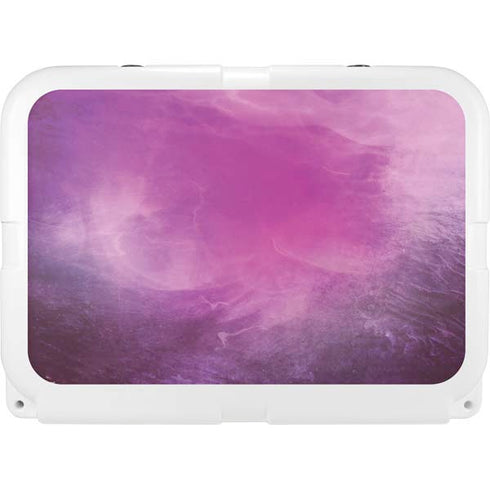 Purple Space Marble YETI Tundra 35 Hard Cooler Skin