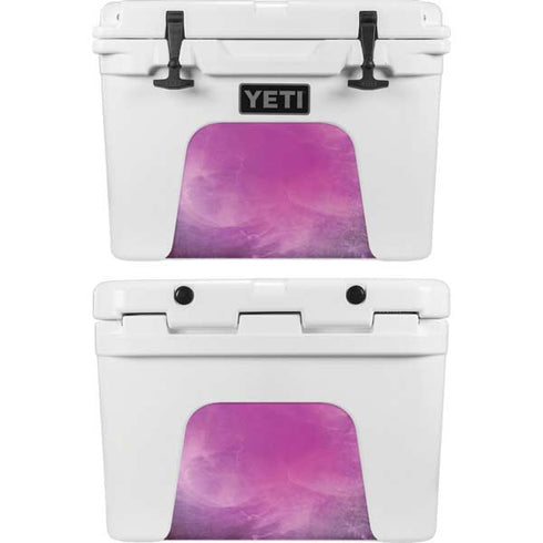 Purple Space Marble YETI Tundra 35 Hard Cooler Skin