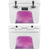 Purple Space Marble YETI Tundra 35 Hard Cooler Skin