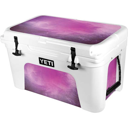 Purple Space Marble YETI Tundra 45 Hard Cooler Skin