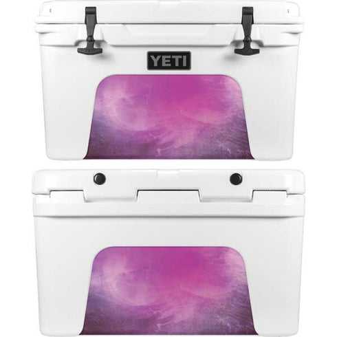 Purple Space Marble YETI Tundra 45 Hard Cooler Skin