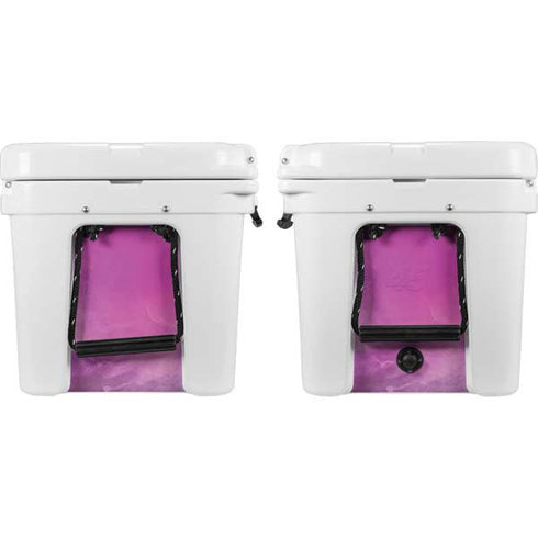 Purple Space Marble YETI Tundra 45 Hard Cooler Skin