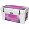Purple Space Marble YETI Tundra 75 Hard Cooler Skin