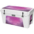 Purple Space Marble YETI Tundra 75 Hard Cooler Skin