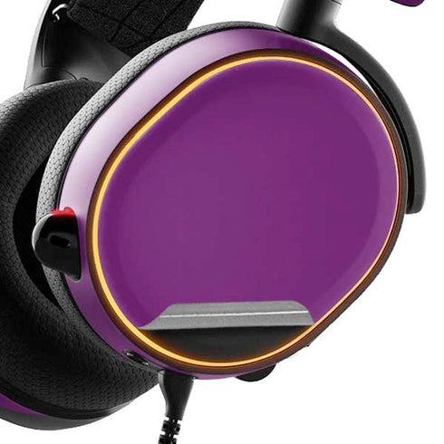 Purple Solid SteelSeries Arctis 3 Skin