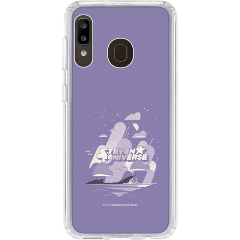 Cartoon Network Steven Universe Purple Steven Universe Galaxy A20 Clear Case