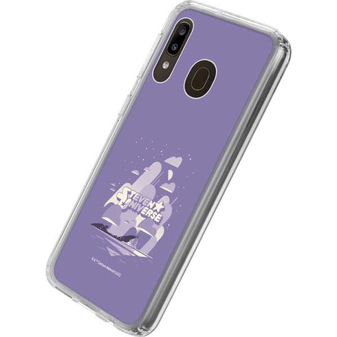 Cartoon Network Steven Universe Purple Steven Universe Galaxy A20 Clear Case