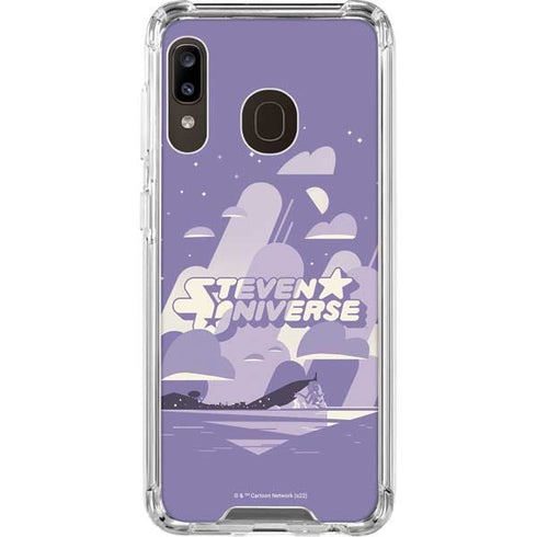 Cartoon Network Steven Universe Purple Steven Universe Galaxy A30 Clear Case
