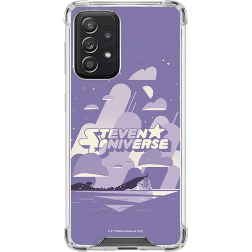 Cartoon Network Steven Universe Purple Steven Universe Galaxy A52 5G Clear Case