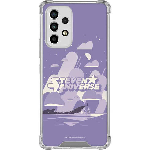 Cartoon Network Steven Universe Purple Steven Universe Galaxy A53 5G Clear Case