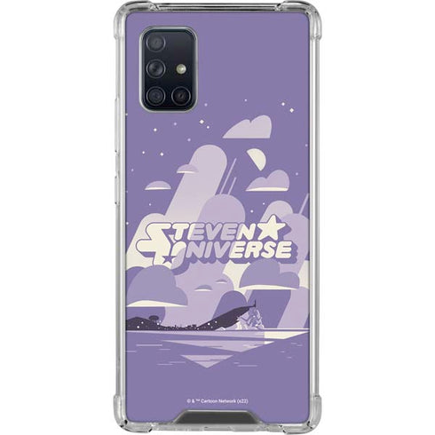 Cartoon Network Steven Universe Purple Steven Universe Galaxy A71 5G Clear Case