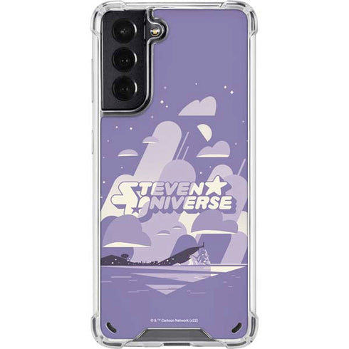 Cartoon Network Steven Universe Purple Steven Universe Galaxy S21 5G Clear Case