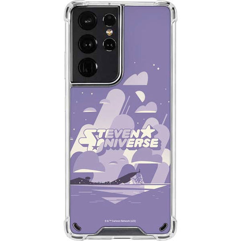 Cartoon Network Steven Universe Purple Steven Universe Galaxy S21 Ultra 5G Clear Case