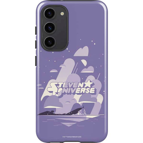 Cartoon Network Steven Universe Purple Steven Universe Galaxy S23 Plus Pro Case