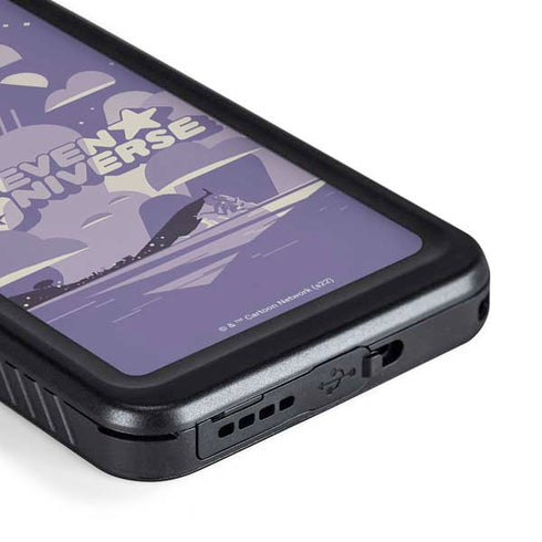 Cartoon Network Steven Universe Purple Steven Universe Galaxy S23 Plus Waterproof Case